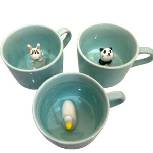 Tea Set with Ceramic Adorable Animals